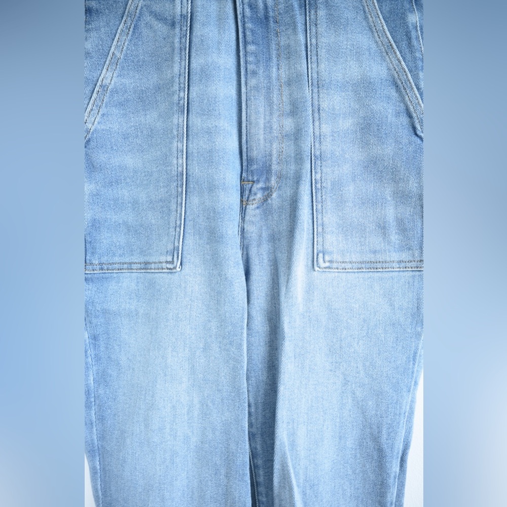 Good American “Fit For Success” Jumpsuit, New With Tags, Blue274, Size Small - Picture 11 of 11